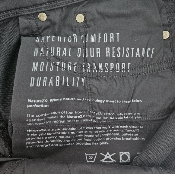 Duer Mens relaxed fit blue stretch casual pants 32 waist - Picture 4 of 4